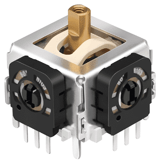 RJ16 joystick rotary potentiometer