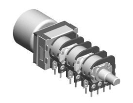 RM1611 rotary motor-driven potentiometer