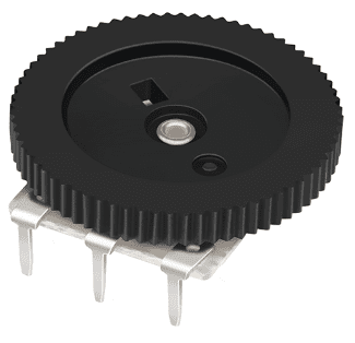 RC10 volume wheel rotary potentiometer