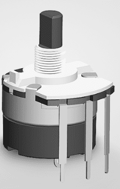 RD24 Insulated Shaft Rotary Potentiometer