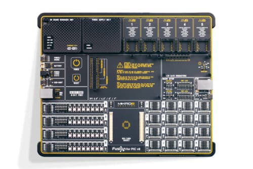 Fusion for PIC v8 with PIC24EP512GU814 over USB-C