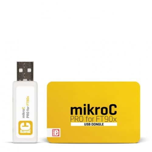 mikroC PRO for FT90x (USB Dongle)