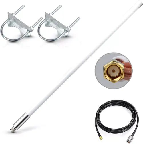 2.4Ghz 10Dbi 12Dbi Antenna,Omni Directional 2.4G Wifi Fiberglass Antenna