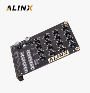 Matrix button and LED expansion module AN0404