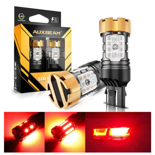 For 2014-2015 GMC Sierra 1500 9012 LED Headlight Bulbs - Brake Light Red