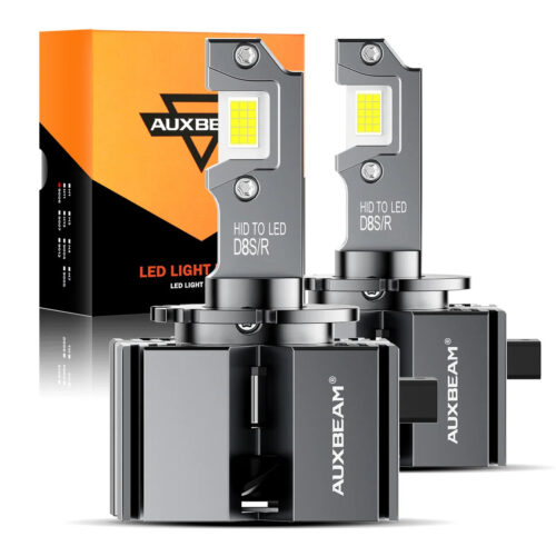 D8 D8S D8R LED Headlight Bulbs 90W 15000LM D Series HID Replacement 6500K Cool White | 2 Bulbs