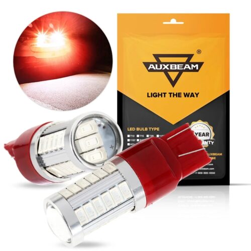 T20 7443 7440 LED Brake/Tail Light 20W 4000LM Red 33LED Series | 2 Bulbs - Red / - / 2PCS