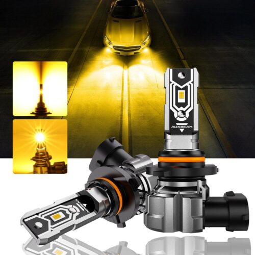 For 2001-2004 Ford Ranger 9007 LED Headlight Bulbs -  9005 Fog Light 3000K Yellow