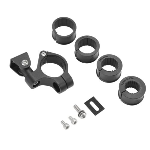 Motorcycle Universal Spotlight Bracket, 360 Degree Adjustment Tube Clamp Mounting Bracket Fit 0.87"-1.26" ATV UTV Roll Bar | 2 PCS
