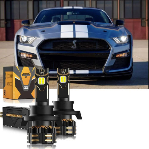 For 2008-2012 Ford Mustang H13 LED Headlight Bulbs - H13 High & Low Beam