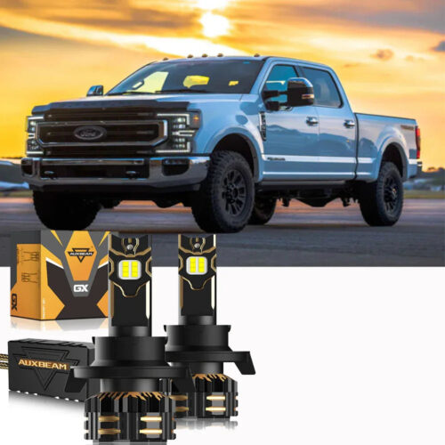 GX Series 2011-2019 Ford F-250 Super Duty  LED Headlight Bulbs H13 High & Low Beam Bundle -  H13 High+Low Beam