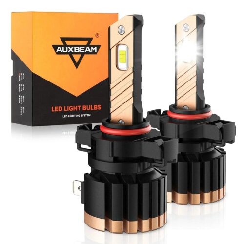 For 2007-2012 Ford Mustang Shelby GT500 H13 LED Headlight Bulbs - 5202 Fog Light (Shelby GT500) 6500K White