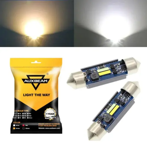 For 2007-2009 Jeep Wrangler H13 LED Headlight Bulbs - Cargo Light 6500K White
