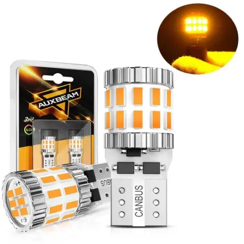 For 2019 Ford Ranger 9005 H11 LED Headlight Bulbs Bundle - Front Side Marker Light 3000K Amber