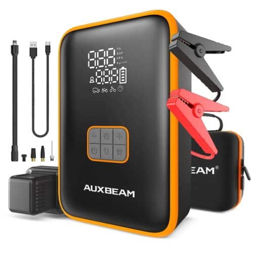 🆕AJ3000 Series 3000A Jump Starter with Air Compressor 120PSI Tire Inflator For 8L Gas/ 6L Diesel Engine